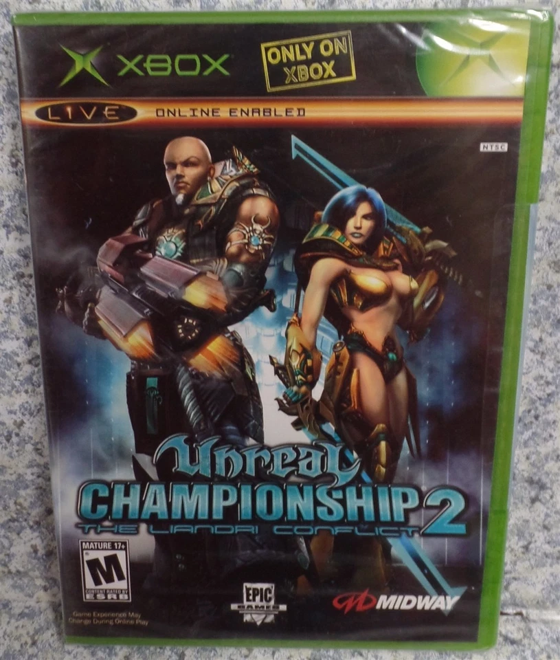 Video Game XBOX Unreal Championship 2 The Liandri Conflict #1 NEW SEALED - Image 1 of 4