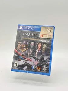 Playstation 4 Injustice: Gods Among Us Ultimate Edition Used with Box - Picture 1 of 4