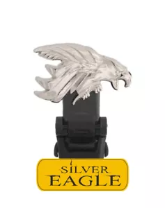 Biker Boot Strap "SilverEagle Right" Clip - Picture 1 of 1