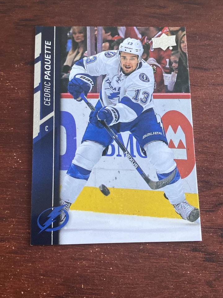 2015-16 Upper Deck Hockey #422 Cedric Paquette B8679 - Image 1 of 1