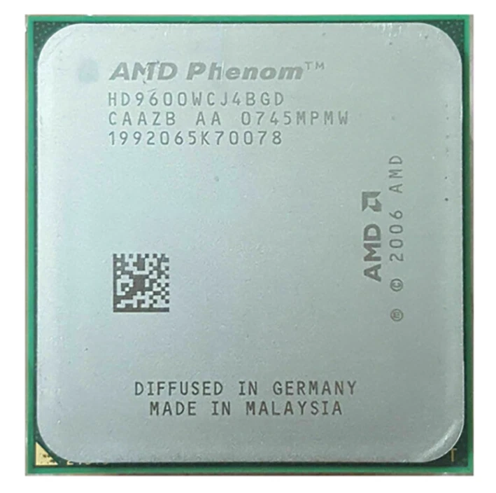 AMD Phenom X4 9600 95W CPU 533 MHz Processor 2.3 GHz Socket AM2+ - Image 1 of 1