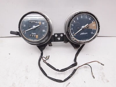 Honda CB360 Speedometer Tachometer Gauges 37230-369-740 - Image 1 of 4