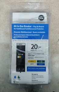 Eaton BRP120A1CS 20A Dual Function All-In-One Circuit Breaker, - Picture 1 of 2