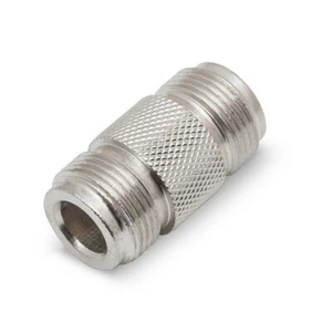 N Type Adapter Joiner Connector Double Female - Picture 1 of 2