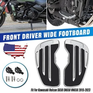 Reposapiés delantero conductor estribo para Kawasaki Vulcan S650 EN650 VN650 15-23 - Imagen 1 de 10
