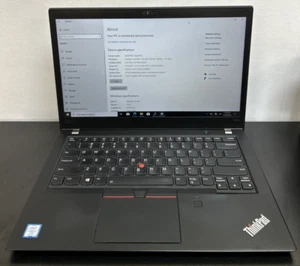 Lenovo ThinkPad T480s 14 pollici (512 GB, Intel Core i7 8a gen., 1,90 GHz, 24 GB) - Foto 1 di 9