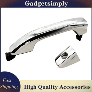 Outside Exterior Door Handle Chrome Front Driver Side For Silverado Sierra 14-22 - Picture 1 of 10