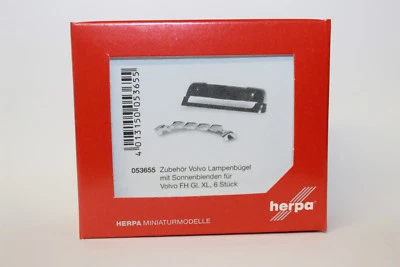 Herpa 053655 Accessories Lamp Bracket and Sun Visors for Volvo GL XL 1:87 H0 - Image 1 of 2