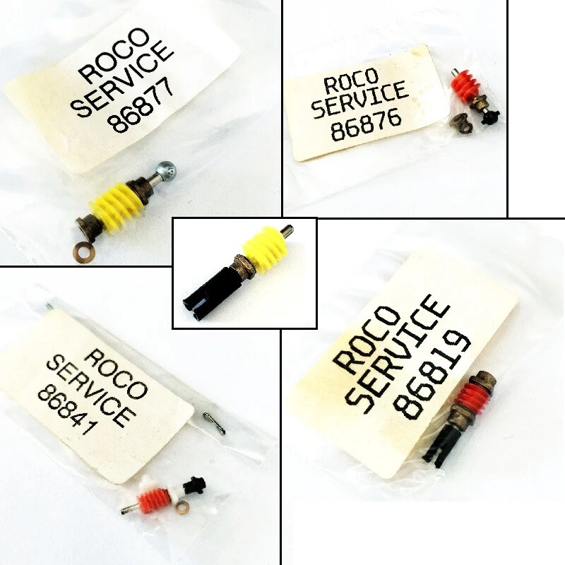 SET LUMACA CON GUSCIO CARDANICO VITE SENZA FINE TRENO LOCOMOTIVA ROCO H0 XX