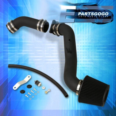 For 03-06 Nissan 350Z Z33 / Infiniti G35 V35 JDM 2.75" CAI Cold Air Intake Black - Imagem 1 de 4