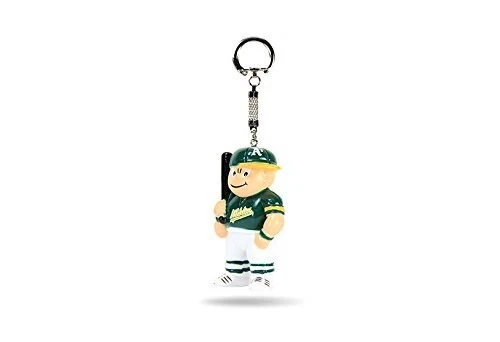 Oakland A's MLB Original Baseball Player LiL Sports Brat Keychain - Image 1 of 1