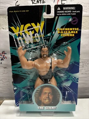 WCW EL GIGANTE OSFTM 1998 PEQUEÑA 5" NUEVA FIGURA WWE BIG SHOW PAUL BLANCO NUEVO EN CAJA SIN USAR, EN CAJA Foto 1 de 4