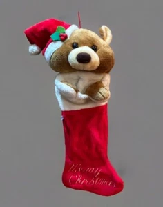 Medias de peluche vintage Smithy 3D felpa Santa Navidad vacaciones - Imagen 1 de 5