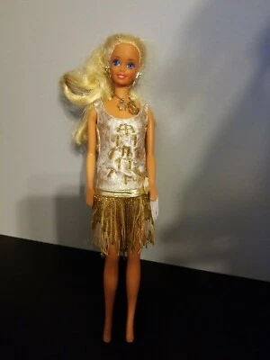 Muñeca Barbie Sun Sensation #1390 Mattel 1991 oro deslumbrante joyería  Foto 1 de 4