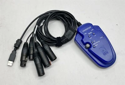 Digigram UAX220v2 USB Digital Audio Computer Recording Interface Balanced XLR - Image 1 of 4