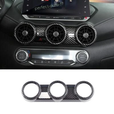 For Nissan Sentra Sylphy 2020-2024 Console AC Air Outlet Vent Trim Carbon Fiber - Image 1 of 4