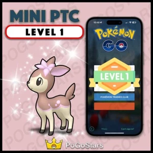 Pokémon PTC Go - Shiny Deerling Winter - LVL1 Level 1✨Beschreibung lesen✨ - Bild 1 von 1