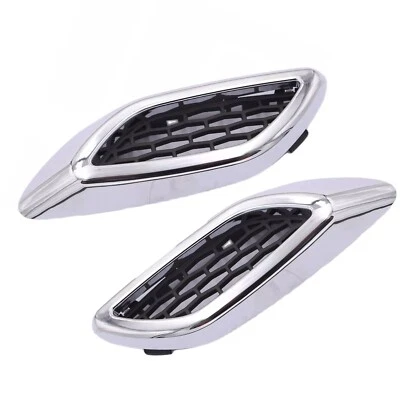 Coppia prese d'aria cromate di ricambio diretto per Maserati per modelli Levante - Image 1 of 4