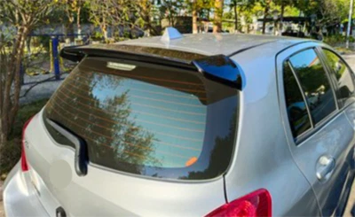 Alerón estilo fábrica para Toyota Yaris Hatchback 2006-2011 5 puertas negro brillante Foto 1 de 4