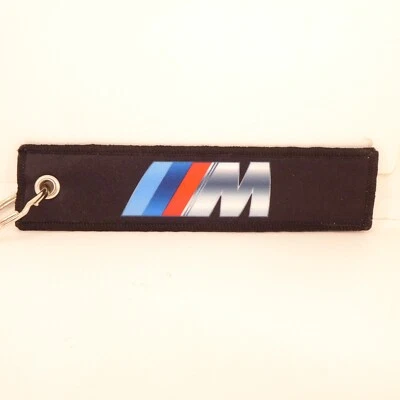 PORTE-CLES / Key-ring - BMW - M - MOTORSPORT - FLAMME - "REMOVE BEFORE FLIGHT" - Photo 1/4