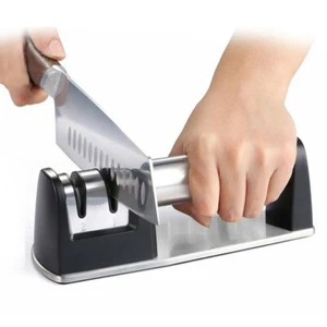 KNIFE SHARPENER Kitchen Professional Ceramic Tungsten Sharpening Tool  - Picture 1 of 8