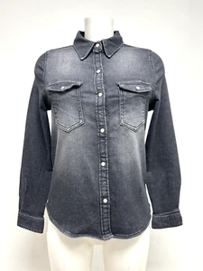 Camisa de mezclilla elástica Ex C&A para dama tallas 6 8 10 12 14 16 18 20 - Imagen 1 de 6