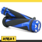 Handlebar Grips Yamaha FJ 1300, FJ 1200, FJ 1100 (Coil / Blue)