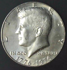 1976-P 50C Kennedy demi-dollar BU CLAD 23wu0523-1