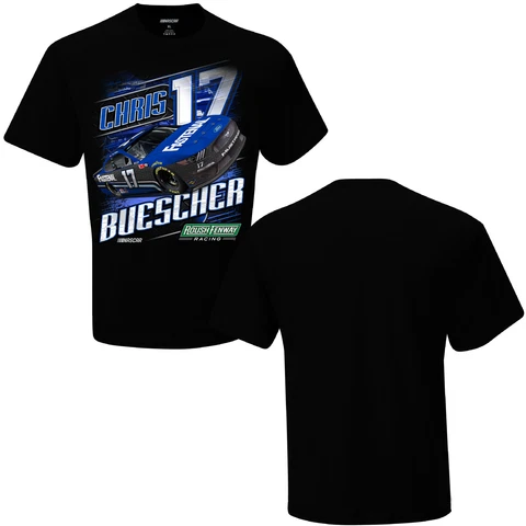 Chris Buescher 2020 Checkered Flag Sports #17 Fastenal Camber Tee FREE SHIP! Cover