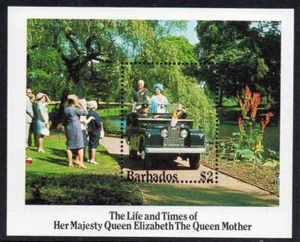 Barbados sin montar o nunca montado 1985 vida y tiempos de la reina madre - Imagen 1 de 1