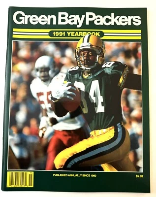Vintage 1991 Green Bay Packers Yearbook 1991 Edition NFL Football - Image 1 of 4
