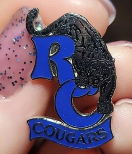 Rancho Cucamonga Cougars High School Pin Badge - Picture 1 of 5