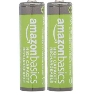 2 x Amazonbasics AA 1.2V 2400mAh Pila Batteria Ricaricabile ad alta capacità - Imagen 1 de 1