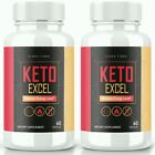 (2 Pack) Keto Excel Advanced Weight Loss Pills to Burn Stubborn Fat