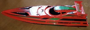 Extreme RC Commander X3 Remote Control Boat - Red - Picture 1 of 13