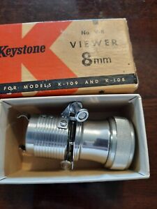 Vintage Keystone V-8 8mm Viewer for Model K-109 K-108 New in Box Free Shipping