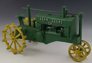 JUGUETE TRACTOR HIERRO JOHN DEERE GRANDE 12"" PESADO - Imagen 1 de 5