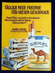 Camel  Filter Zigaretten, originale Werbung aus 1969 - Picture 1 of 1