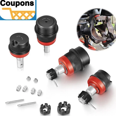 Upper and Lower Heavy Duty Ball Joints for Jeep TJ/XJ/YJ/ZJ/MJ 10642 Dana 30 44 Foto 1 de 4