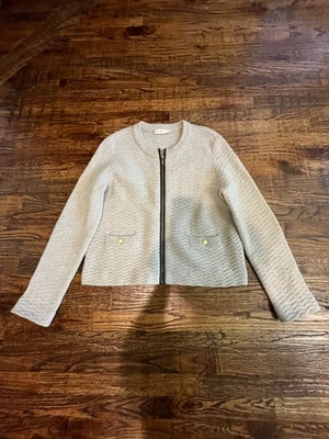 Cárdigan TORY BURCH Cremallera Lana XL Foto 1 de 4