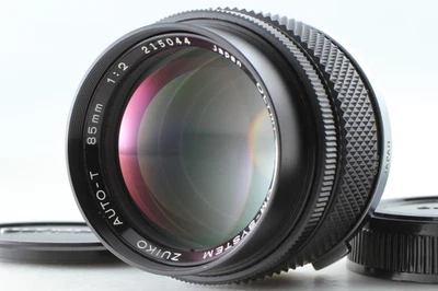 Late Model [MINT] Olympus OM-System Zuiko Auto-T 85mm f2 Portrait From JAPAN - Image 1 of 4