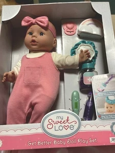 JUEGO MUÑECA BEBÉ BETTER NUEVO EN CAJA. 10 Piezas Caucásico My Sweet Love - Imagen 1 de 9