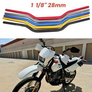 1-1/8" 28mm Fat Handlebar Dirt Bike Rise Tracker For Suzuki DR 650 200 400 800 - Foto 1 di 32