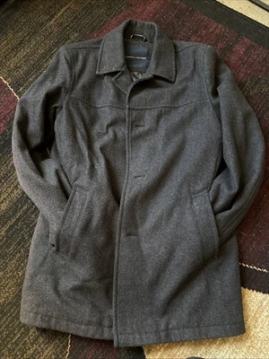 Tommy Hilfiger 3 Pocket Wool Black Jacket Size Medium - Image 1 of 4