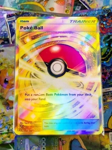 Poke ball  proxy pocket app card tcg full art Shining Revelry set - Picture 1 of 3