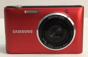 Samsung ST72 ~ Red 16.2MP Digital Camera with Battery *No Charger* - Picture 1 of 7