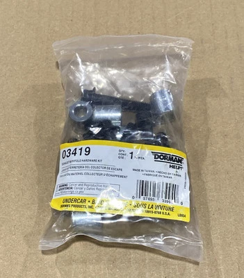 Kit de ferragens coletor de escape Dorman 03419 compatível com modelos Ford International novo - Imagem 1 de 4