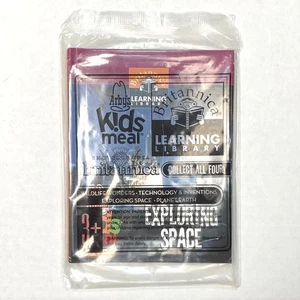 NEW 2010 Arby’s Britannica Learning Library EXPLORING SPACE Book Kids Meal Toy - Picture 1 of 2