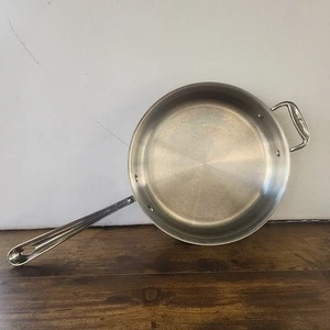 All Clad D3 Edelstahl 3qt 11" Zoll Bratpfanne Bratpfanne Doppelgriff  - Bild 1 von 8