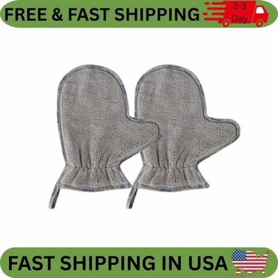 Guante antipolvo Norwex gris microfibra con bloqueo Bac envío gratuito (paquete de 2) Foto 1 de 4